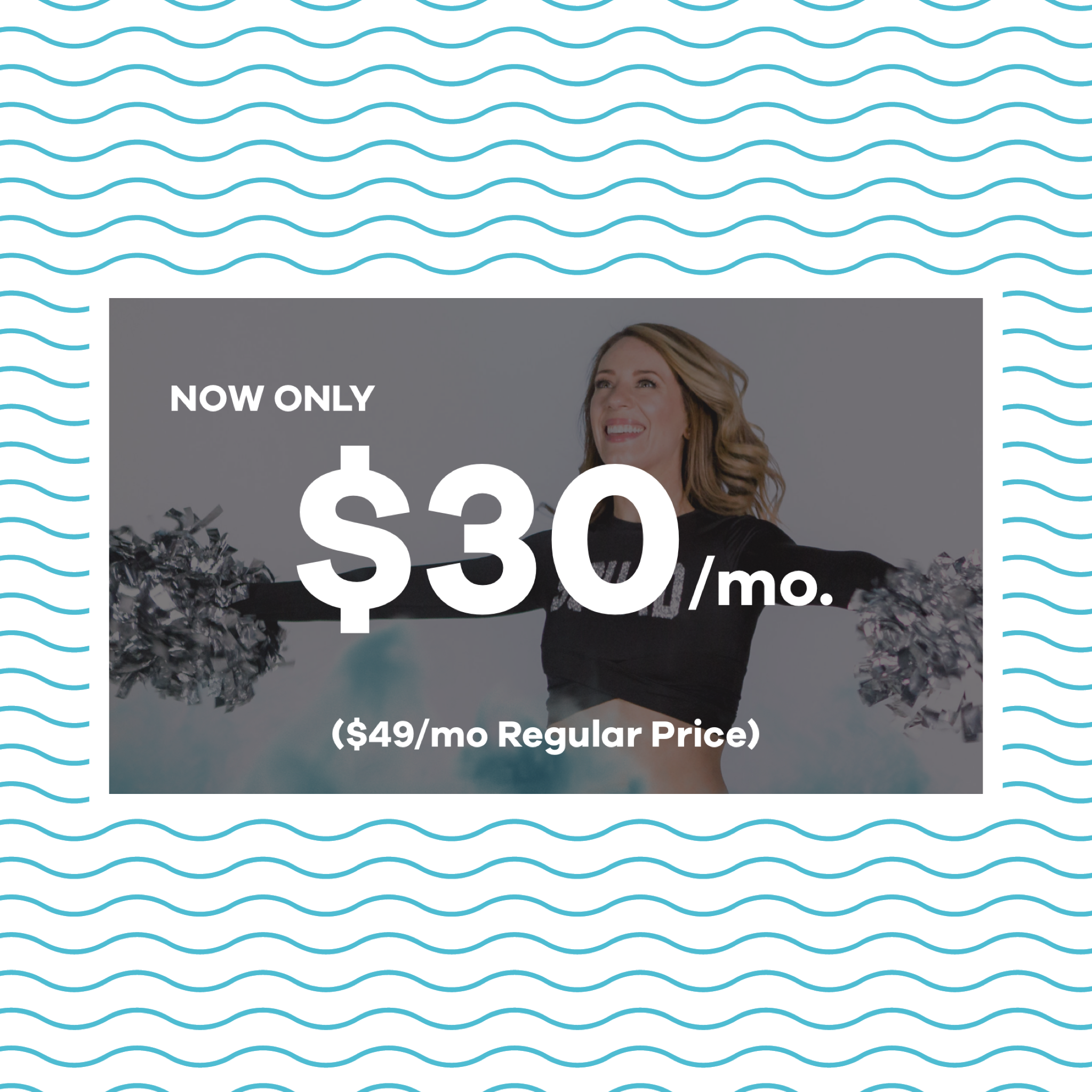 join our online choreography membership and start dancing like you're back on the sideline again!